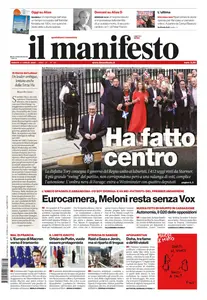 il Manifesto - 6 Luglio 2024