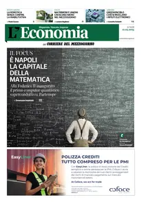 Corriere del Mezzogiorno Campania L'Economia - 12 Maggio 2025
