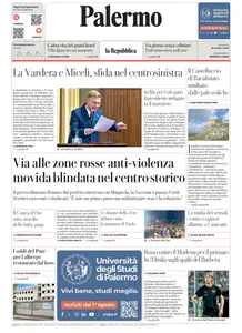 la Repubblica Palermo - 19 Ottobre 2025
