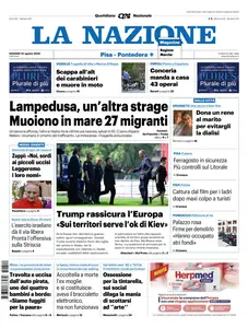 La Nazione Pisa Pontedera - 14 Agosto 2025