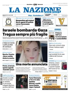 La Nazione Pisa Pontedera - 29 Ottobre 2025
