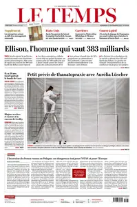 Le Temps - 12 Septembre 2025