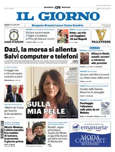 Il Giorno Como Lecco Sondrio - 13 Aprile 2025