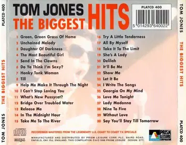 Tom Jones - Biggest Hits (1998)