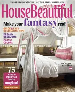 House Beautiful Magazine December/January 2015