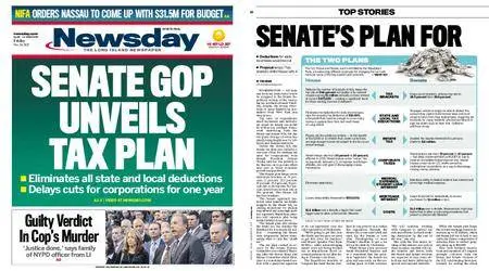 Newsday – November 10, 2017