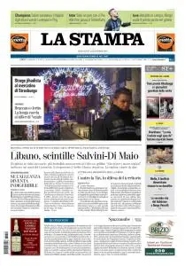 La Stampa Milano - 12 Dicembre 2018