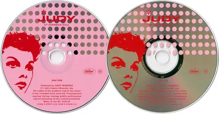 Judy Garland - Judy At Carnegie Hall: 40th Anniversary Edition (2001) 2CDs