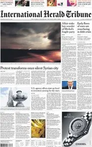 International Herald Tribune 2011.08.18