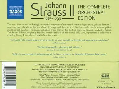 Johann Strauss II: The Complete Orchestral Edition (2011) (52 CD Box Set)