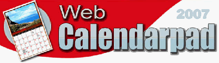 Web Calendar Pad ver.2007.6.0