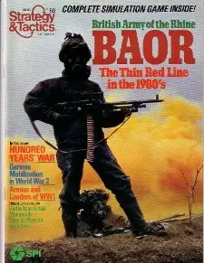 Strategy And Tactics No 088 - BAOR - British Army of the Rhine