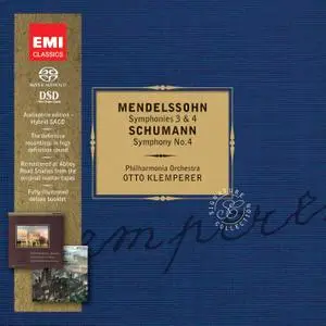 Otto Klemperer, Philharmonia Orchestra - Otto Klemperer Conducts Mendelssohn & Schumann (2012) PS3 ISO + DSD64 + Hi-Res FLAC