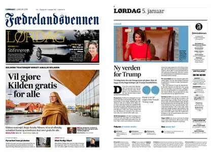 Fædrelandsvennen – 05. januar 2019