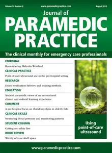 Journal of Paramedic Practice - August 2018