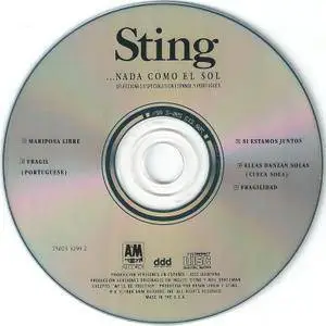 Sting - ...Nada Como El Sol: Selecciones Especiales En Espanol Y Portugues (1988)
