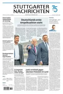Stuttgarter Nachrichten  - 25 November 2021