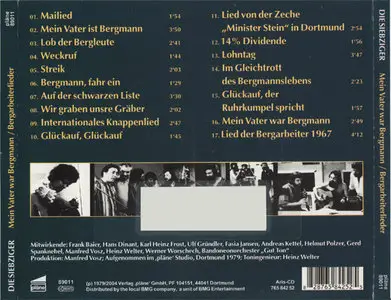 VA - Mein Vater war Bergmann: Bergarbeiterlieder (1978) {remastered 2004}