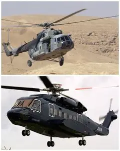 Mi-8 Hip vs S-92 / H-92 Superhawk