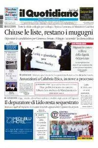 il Quotidiano del Sud Catanzaro, Lamezia e Crotone - 30 Gennaio 2018