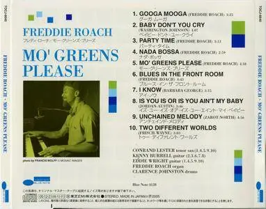 Freddie Roach - Mo' Greens Please (1963) {2005 Japan Blue Note 65th 1500 Series, 24bit remaster, TOCJ-6640}