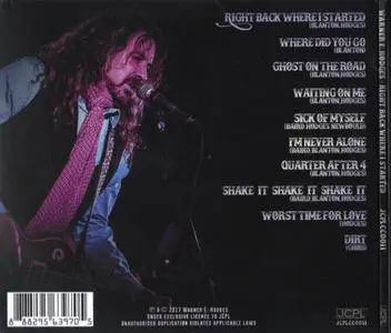 Warner E. Hodges - Right Back Where I Started (2017)