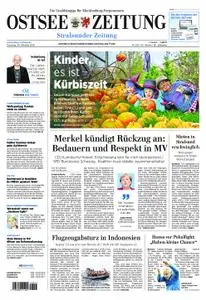 Ostsee Zeitung Stralsund - 30. Oktober 2018