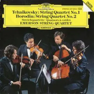 Emerson String Quartet - Tchaikovsky & Borodin: String Quartet No.1&2 (1986) {Deutsche Grammophon}