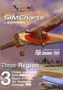 Jeppesen Simcharts 3 - 3 Region Install for FS2004