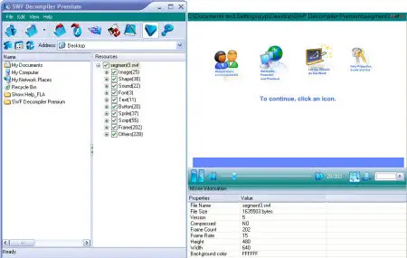 SWF Decompiler Premium v2.2.1.1220