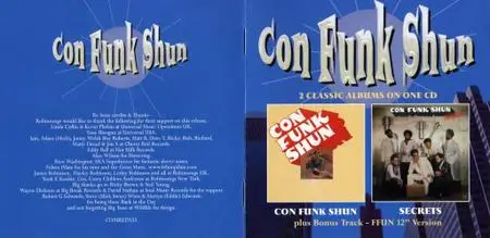 Con Funk Shun - Con Funk Shun (1976) & Secrets (1977) [2013, Remastered Reissue]