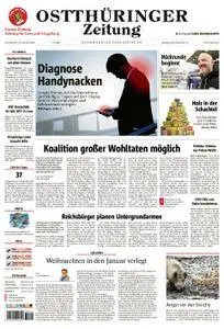 Ostthüringer Zeitung Gera - 13. Januar 2018