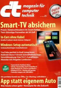 c't Magazin Nr.25 - 24 November 2018