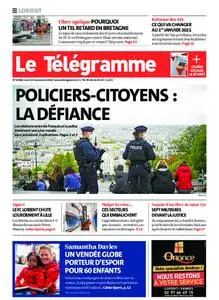 Le Télégramme Lorient – 23 novembre 2020