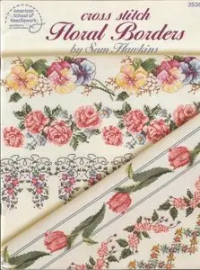 Cross Stitch Floral Borders