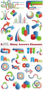 Vectors - Shiny Arrows Elements