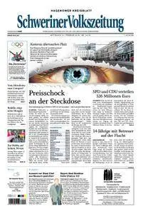 Schweriner Volkszeitung Hagenower Kreisblatt - 21. Februar 2018