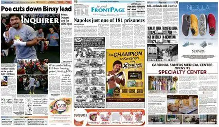 Philippine Daily Inquirer – April 17, 2015