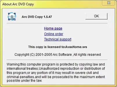 Arc DVD Copy 1.5.47