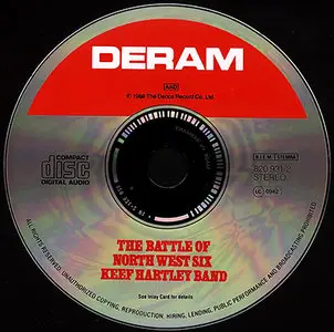 Keef Hartley Band - The Battle Of North West Six (1969, CD reissue 1992)