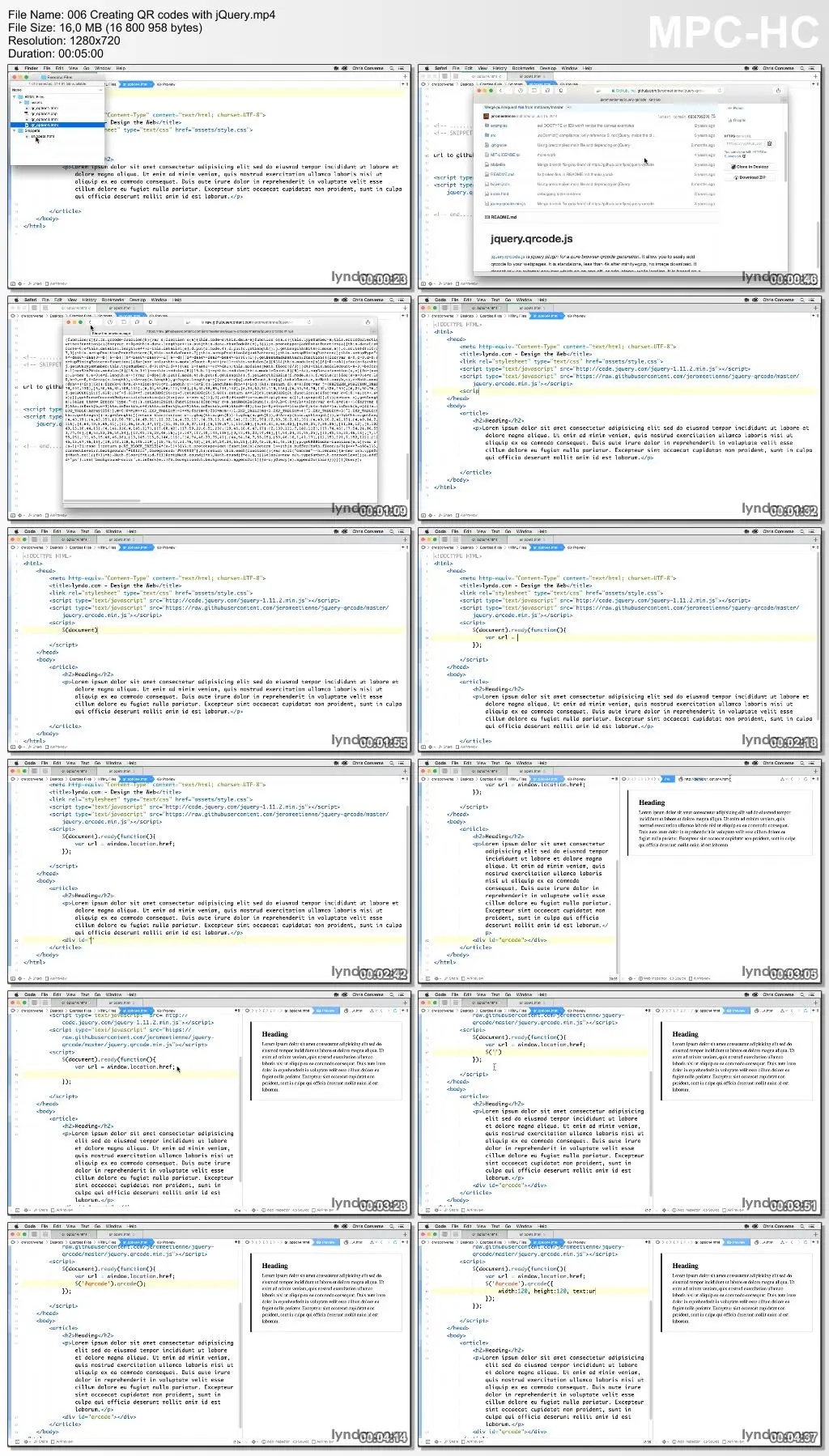 Lynda - Design the Web: Adding Dynamic QR Codes
