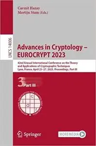 Advances in Cryptology – EUROCRYPT 2023 Part III