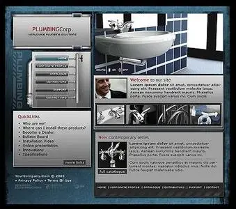  Template Monster 3815 - Plumbing