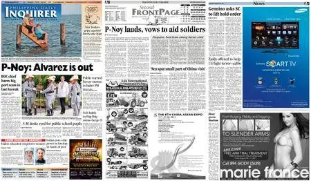 Philippine Daily Inquirer – August 30, 2011