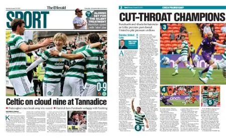 The Herald Sport (Scotland) – August 29, 2022