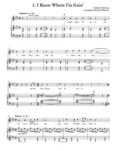 I Know Where I'm Goin' - English Folk Song (Piano Vocal)