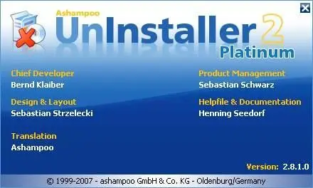 Ashampoo Uninstaller Platinum Suite ver.2.8.1.0