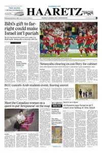 Haaretz English Edition - 7 December 2022