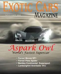 Exotic Cars Magazine – November 2018