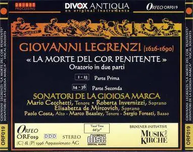 Sonatori della Gioiosa Marca - Giovanni Legrenzi: La morte del cor penitente (1996)